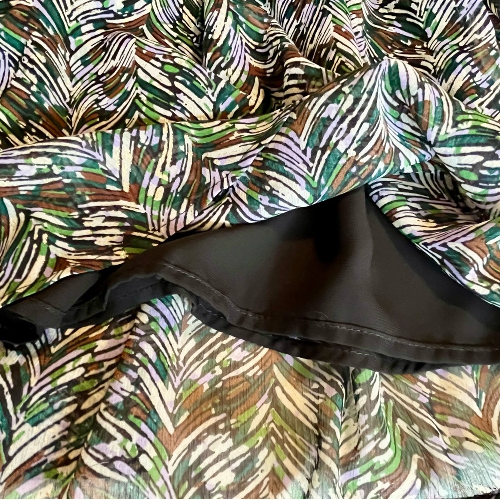 Stylish Patterned Blouse by Ophelia Roe Size L - Picture 9 of 12